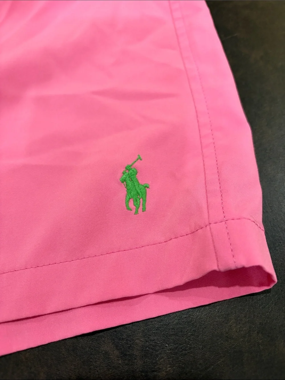 Polo by Ralph Lauren Pink Swim Shorts with Drawstring